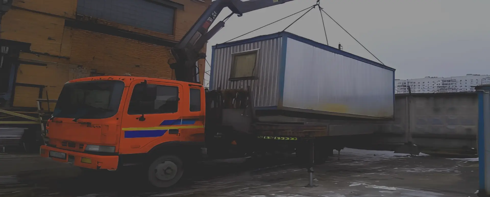 Получить уникальное предложение по перевозке негабаритного вагончика грузовым транспортом по России из Верхней Хавы с гарантией безопасности