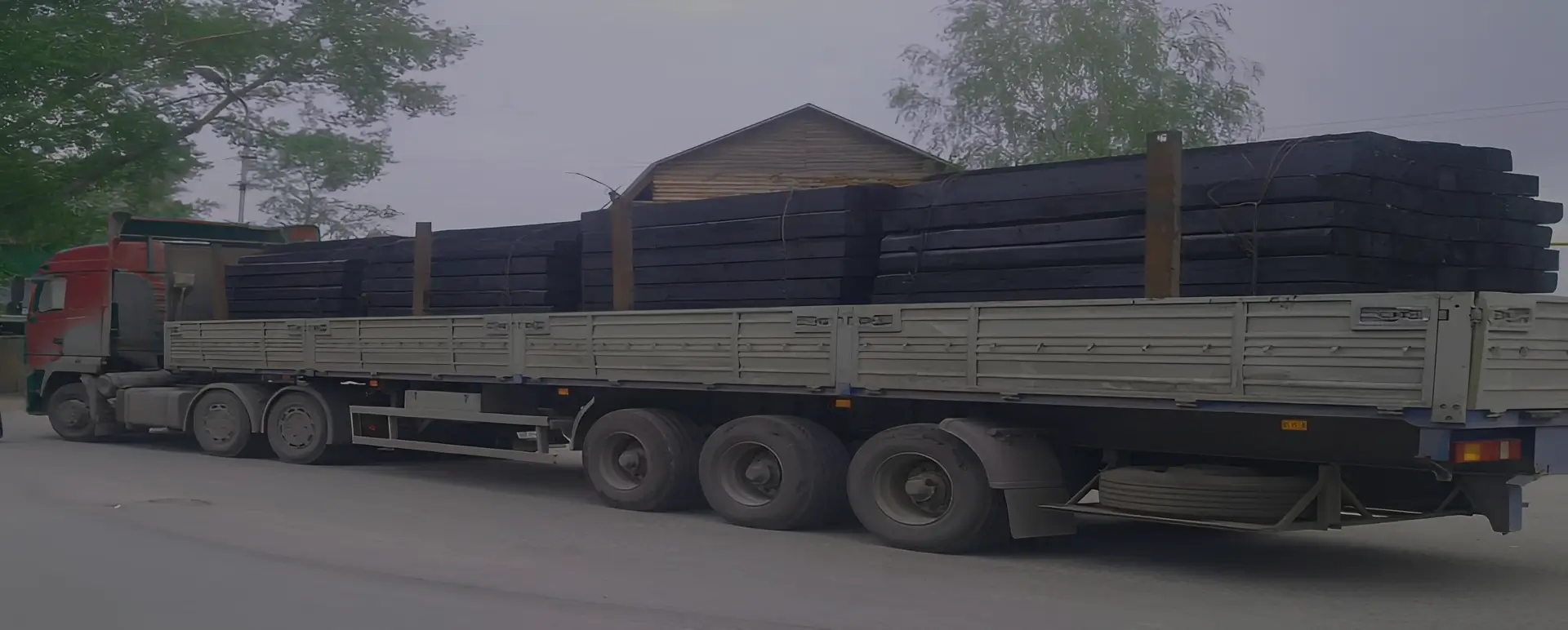 Сервис от транспортной компании по доставке шпал по России из Верхней Хавы автотранспортом